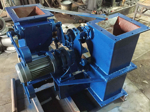 雙層電動翻板閥